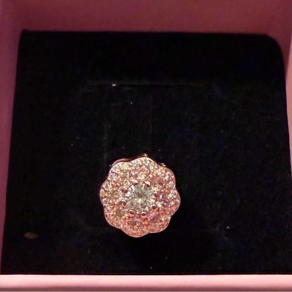 Pandora Rose Gold Bracelet with 5 Pandora Charms - Picture 4 of 12